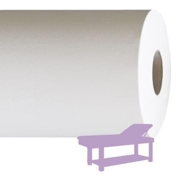 PODKŁAD z 2-warstwowej celulozy 60cm/80m, biały w roli