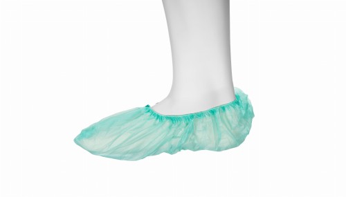 OCHRANIACZE foliowe na obuwie, zielone 100 szt. 