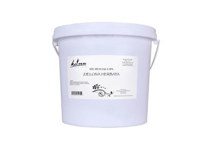 SÓL musująca SPA do kąpieli ZIELONA HERBATA 4,8 kg