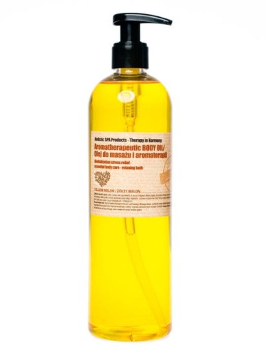 SPA OLEJ do masażu ŻÓŁTY MELON 500 ml    
