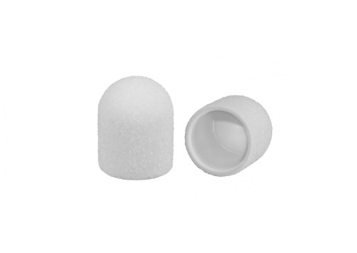 KAPTURKI ścierne LUX korund ø 13 gra 150, białe 10 szt. 