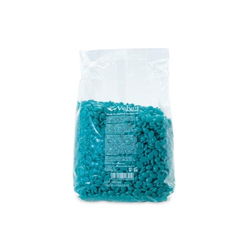 WOSK twardy brazylijski do depilacji, Azulenowy, 1 kg 