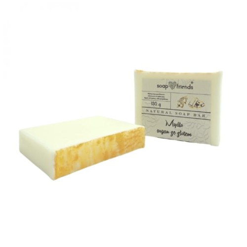 MYDŁO cięte glicerynowe Argan ze złotem 130 g