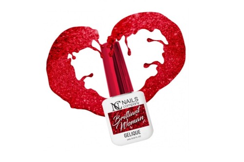 LAKIER hybrydowy - BRILLIANT Woman / Be My Valentine, 6 ml   