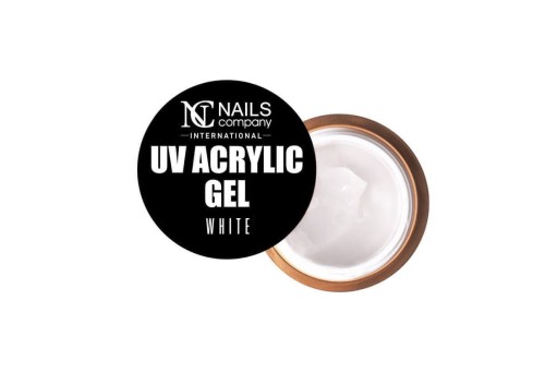 UV ACRYLIC GEL Akrylożel - WHITE, 50g  