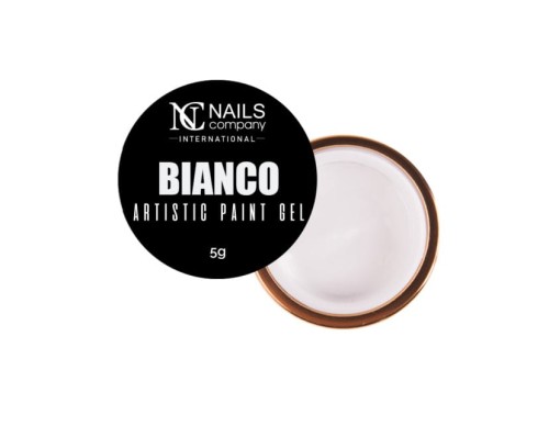 ARTISTIC PAINT GEL / pasta do zdobień - BIANCO 5g  