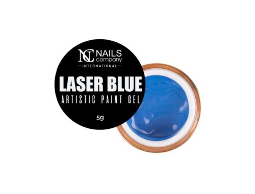 ARTISTIC PAINT GEL / pasta do zdobień - LASER BLUE 5g