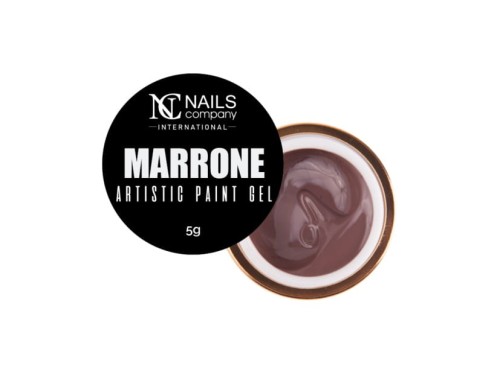 ARTISTIC PAINT GEL / pasta do zdobień - MARRONE 5g   