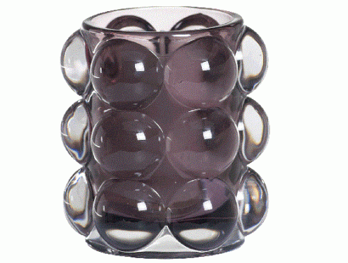 ŚWIECZNIK ReLight bubble, 98/84 mm, 6 szt., antracytowy