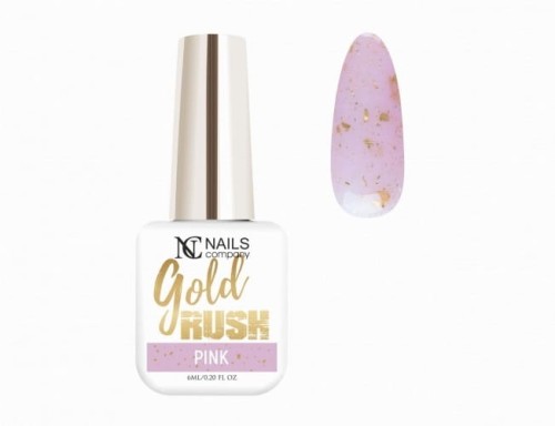 LAKIER hybrydowy - PINK / Gold Rush, 6 ml      