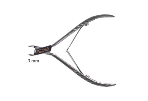 CĄŻKI do skórek 3mm Silver, NC