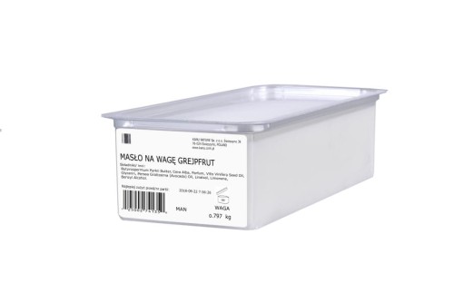 MASŁO do ciała SHEA SPA na wagę, GREJPFRUT