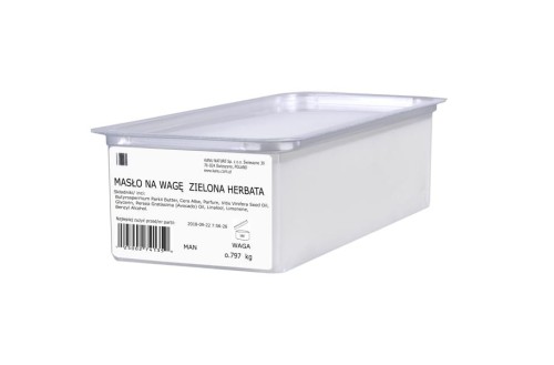 MASŁO do ciała SHEA SPA na wagę, ZIELONA HERBATA