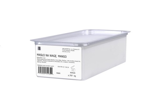 MASŁO do ciała SHEA SPA na wagę, MANGO