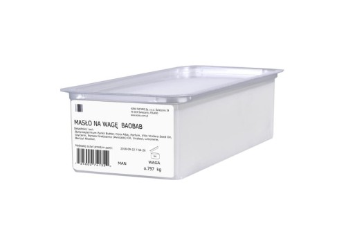 MASŁO do ciała SHEA SPA na wagę, BAOBAB