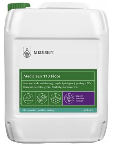 MEDICLEAN MC 110 Preparat do mycia i konserwacji podłóg 5l, OWOCE LEŚNE 