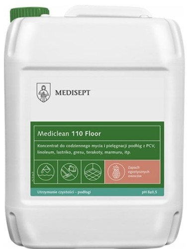 MEDICLEAN MC 110 Preparat do mycia i konserwacji podłóg 5l, EXOTIC