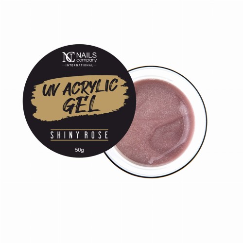 UV ACRYLIC GEL Akrylożel - SHINY ROSE, 50g   