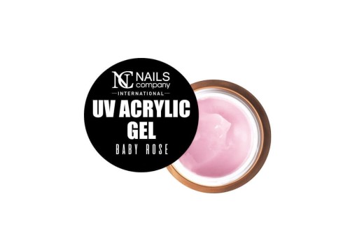 UV ACRYLIC GEL Akrylożel - BABY ROSE, 50g   