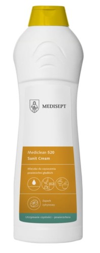 MEDICLEAN MC 520 Mleczko do czyszczenia powierzchni kuchennych i sanitarnych 650g