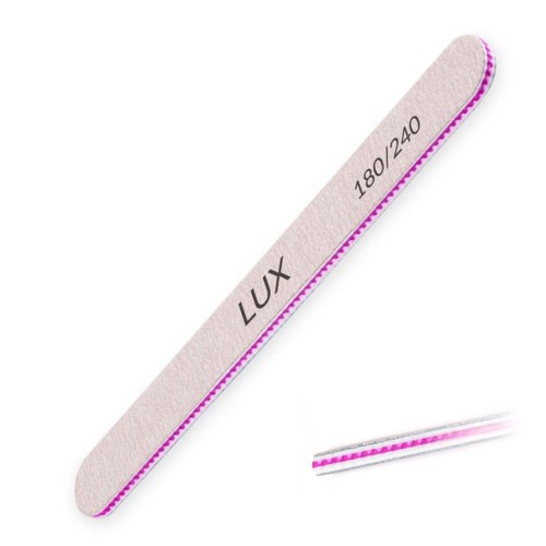 PILNIK prosty LUX 180/240 zebra/szary