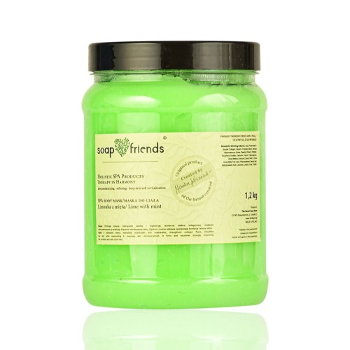SPA MASKA do ciała LIMONKA z miętą 1,2 kg    