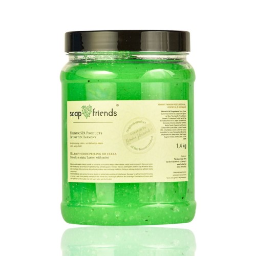 SPA Peeling do ciała LIMONKA z miętą 1,4 kg   