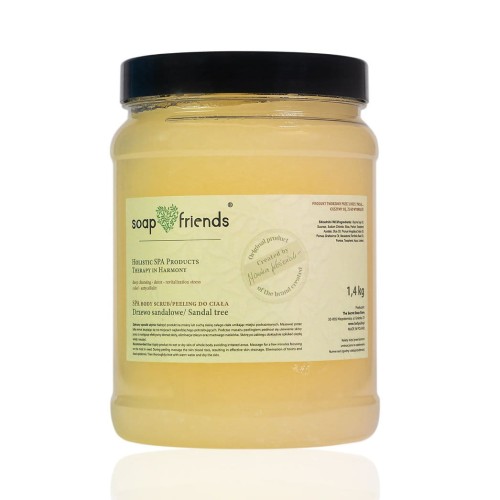 SPA PEELING do ciała DRZEWO Sandałowe 1,2 kg  