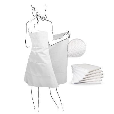 RĘCZNIK kąpielowy AIRLAID 50g 80x150, 20 szt.