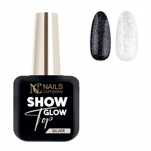 SHOW GLOW Top SILVER, 11 ml 