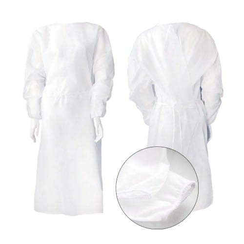 FARTUCH medyczny z włókniny, biały, 10 szt.