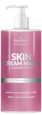 SKIN CREAM MASK Kremo-maska do ciała i stóp ALMOND FLOWER 500ml