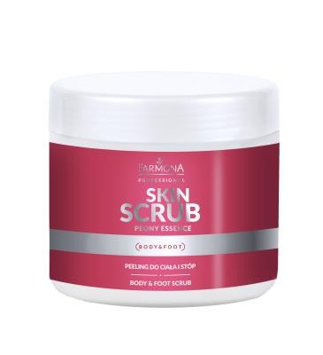 SKIN SCRUB Peeling do ciała i stóp PEONY ESSENCE 500g