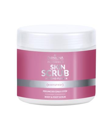 SKIN SCRUB Peeling do ciała i stóp ALMOND FLOWER 500g