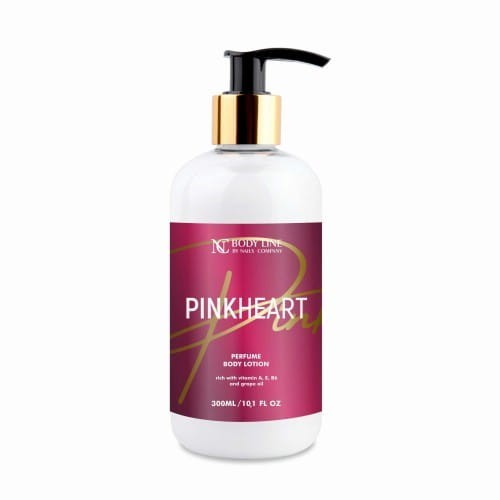 BALSAM do ciała Nails Company PINK HEART, 300 ml 