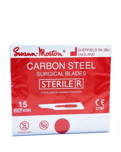 OSTRZE do skalpela Swann-Morton, rozm. 15, 10 szt.