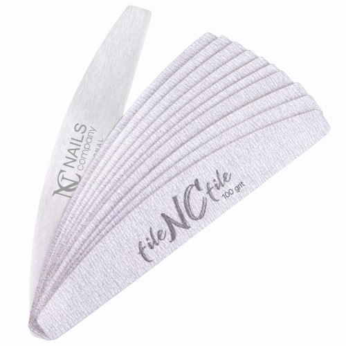 PILNIK metalowy półksiężyc + wkładki wymienne #100, #180 