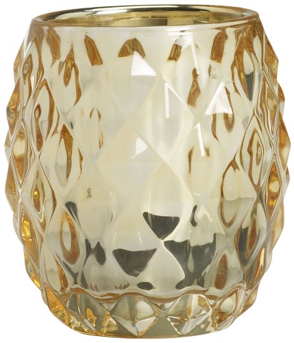 ReLight ŚWIECZNIKI Diamond złoty, z wkładem, 4 szt.