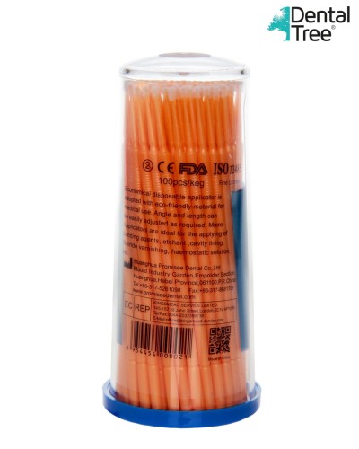 APLIKATORY regular 2,0 mm, pomarańczowy, 100 szt.