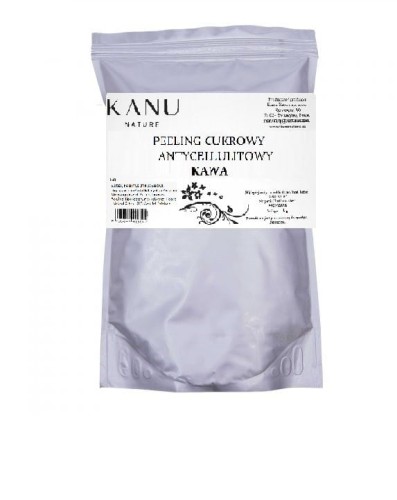 L-PEELING cukrowy SPA antycellulitowy KAWA, 1kg
