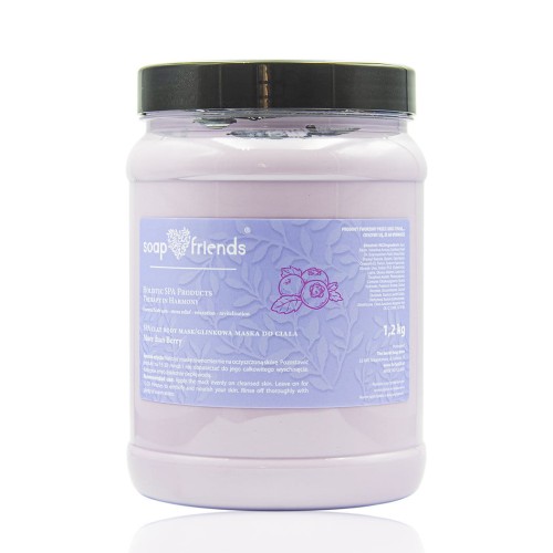 SPA Maska do ciała BORÓWKA Leśna /More than Berry/ glinkowa 1,2 kg