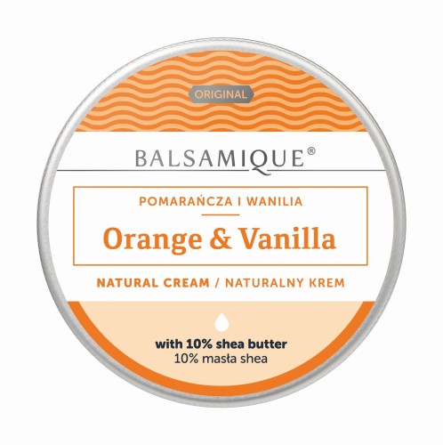 KREM Naturalny do ciała POMARAŃCZA z WANILIĄ Balsamique® 150g (A1x1)