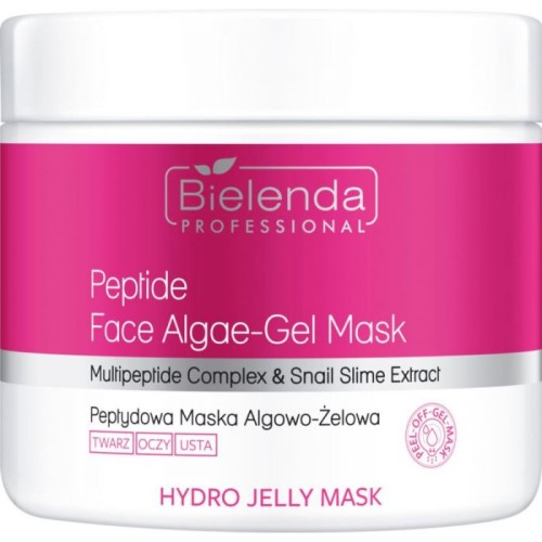 HYDRO JELLY MASK Przeciwzmarszczkowa maska algowo–żelowa Peptydy & Śluz ślimaka, 190g