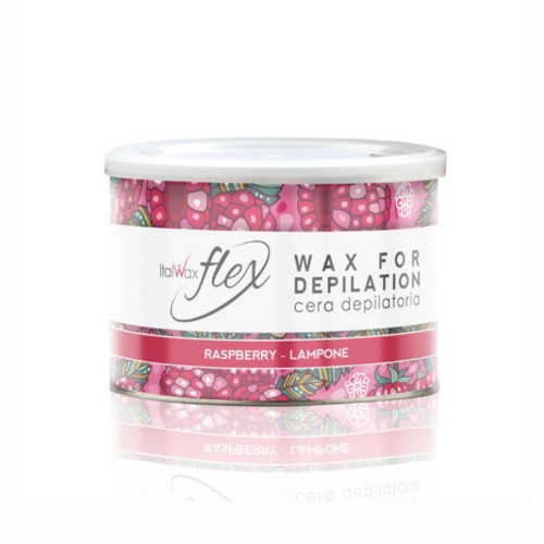 ItalWax FLEX WOSK miękki w puszce RASPBERRY (TiO2 Titanium dioxide, berry aroma) 400 ml