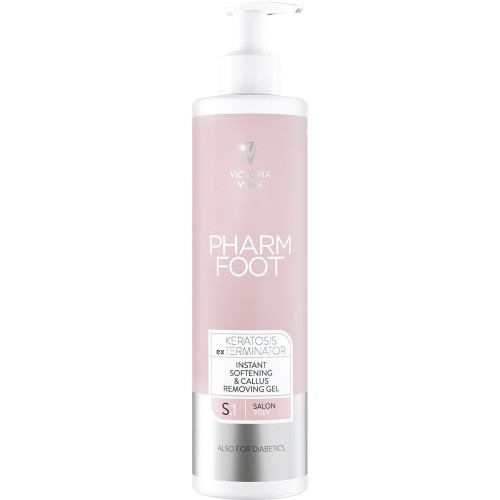 PHARM Foot KERATOSIS exTERMINATOR / Ekspresowy żel głęboko zmiękczający i usuwający zrogowacenia, 300ml, S.1 Linia All In