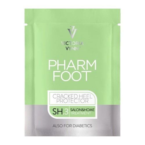 PHARM Foot Mini CRACKED HEEL PROTECTOR / Maść ochronna na pękające pięty z oliwą ozonowaną w saszetce, 5 ml, SH.3 Linia Ozone Oil