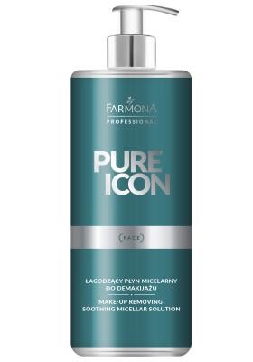 PURE ICON Łagodzący płyn micelarny do demakijażu, KRY1007, 500ml