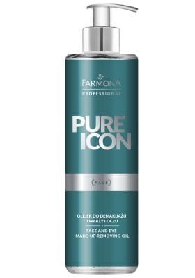 PURE ICON Olejek do demakijażu twarzy i oczu, KRY1009, 250ml