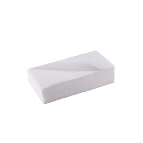 CHUSTA kosmetyczna z włókniny gładkiej 13x7 cm, biały, 100 szt.