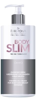 BODY SLIM Olejkowy krem do masażu ciała i biustu 500ml